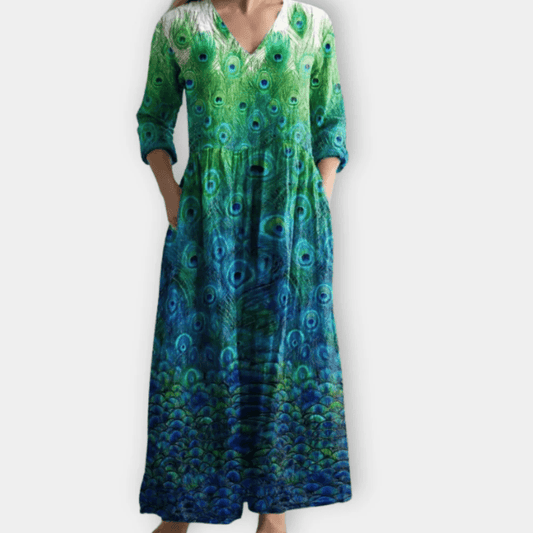 stylub Skye - Bohemian Grace V-Neck Dress