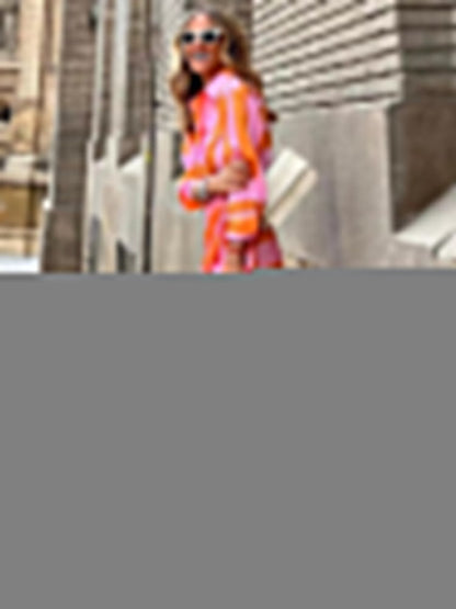 stylub Solana™ - Printed Wrap Dress