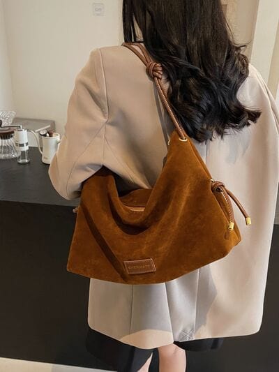 stylub Suede Large Shoulder Bag