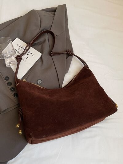 stylub Suede Large Shoulder Bag