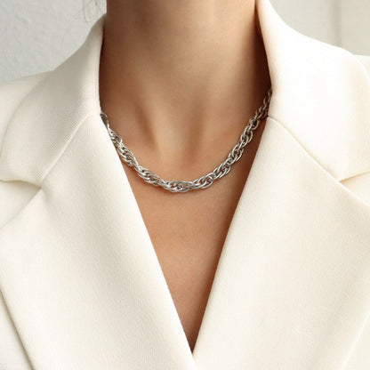 stylub Titanium Steel Chain Necklace