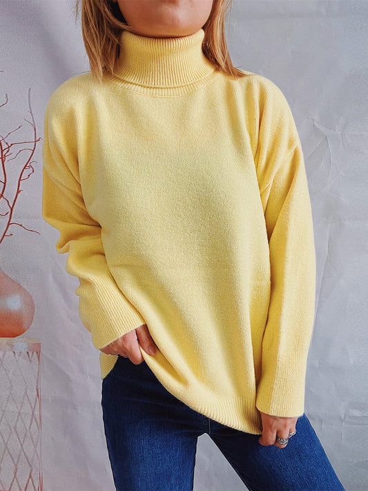 stylub Turtleneck Long Sleeve Sweater