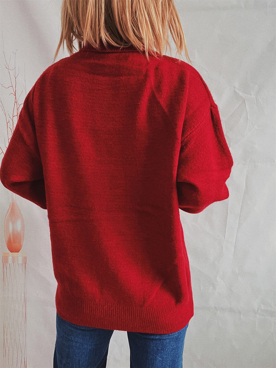 stylub Turtleneck Long Sleeve Sweater