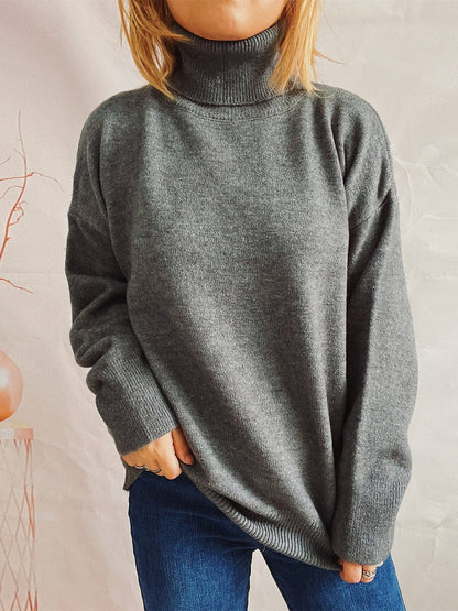 stylub Turtleneck Long Sleeve Sweater