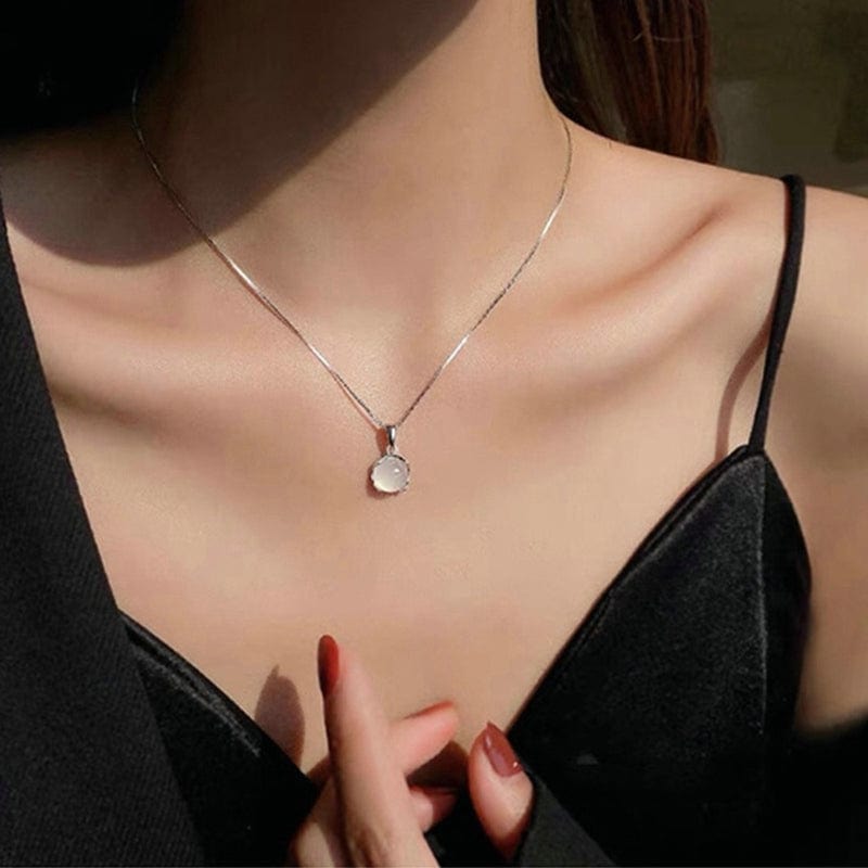 stylub Women's Crystal Necklace Pendant Korean Jewelry