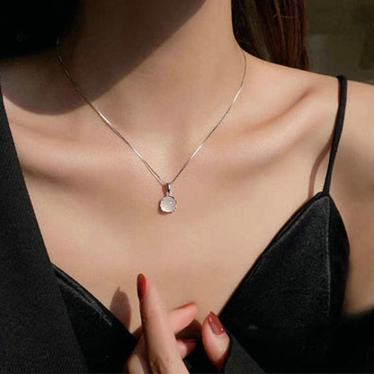 stylub Women's Crystal Necklace Pendant Korean Jewelry