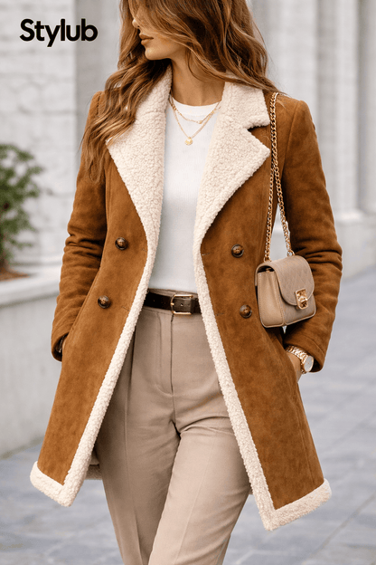 Stylub Women'S Stylish Long-Sleeve Coat