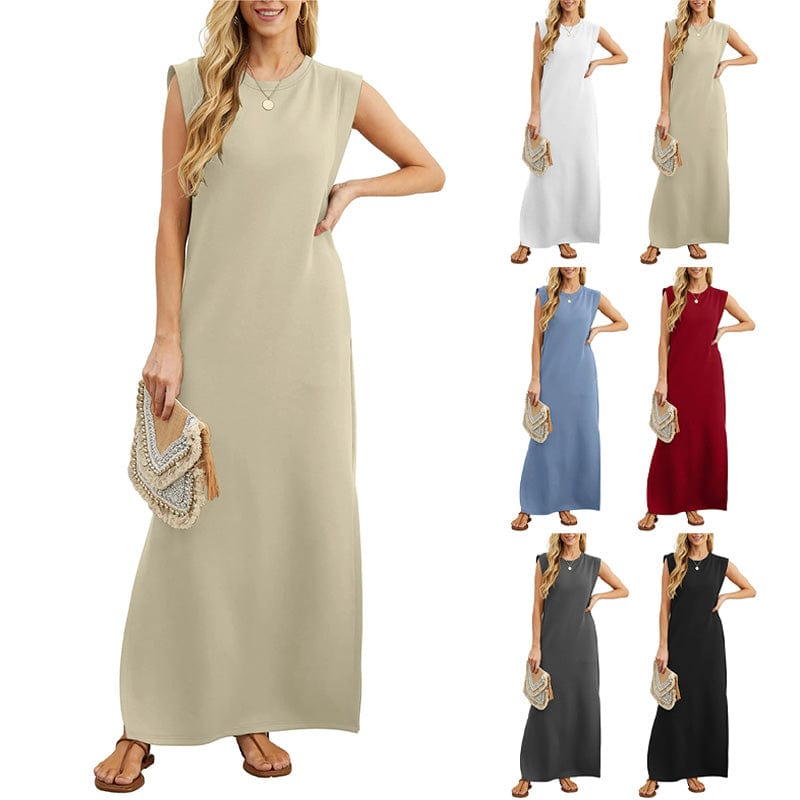 stylub Yllona™ - Sleeveless Casual Maxi Dress