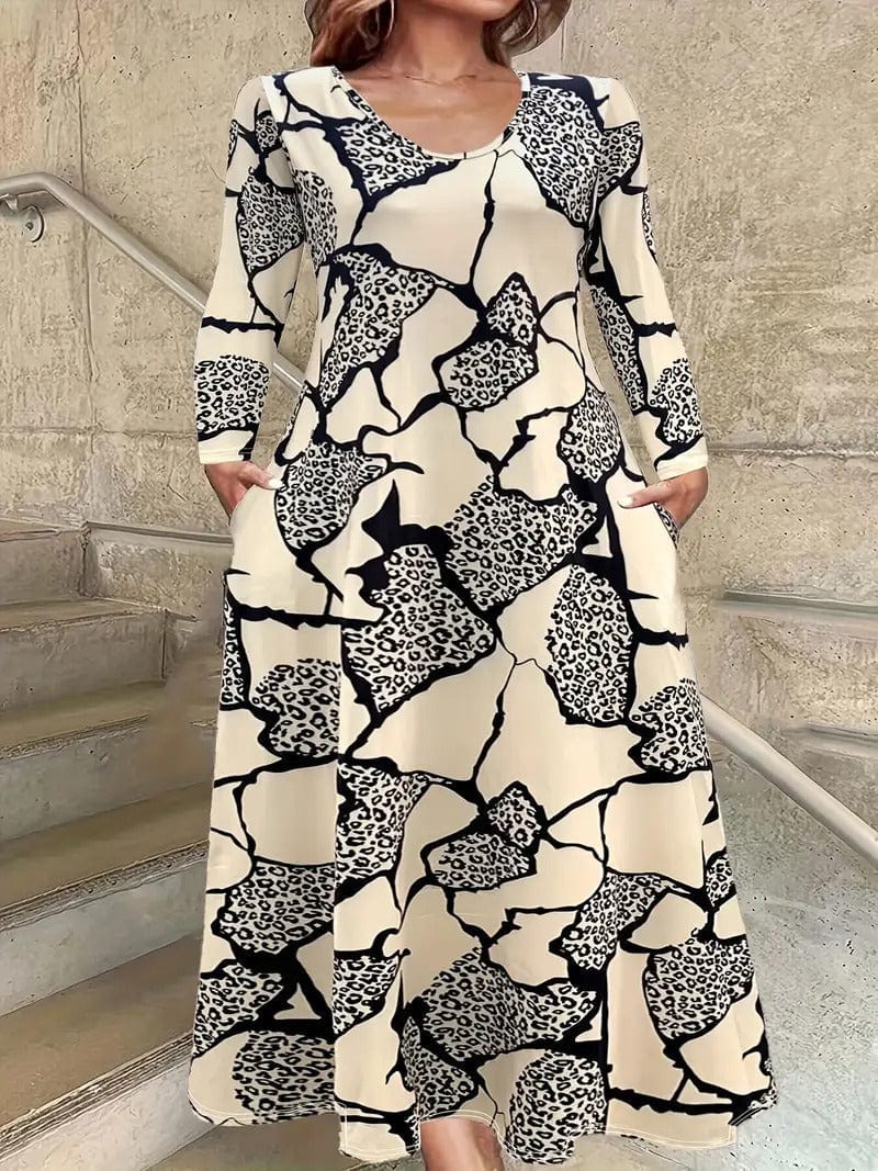 stylub Zara | Plus Size Longsleeve Dress with pockets