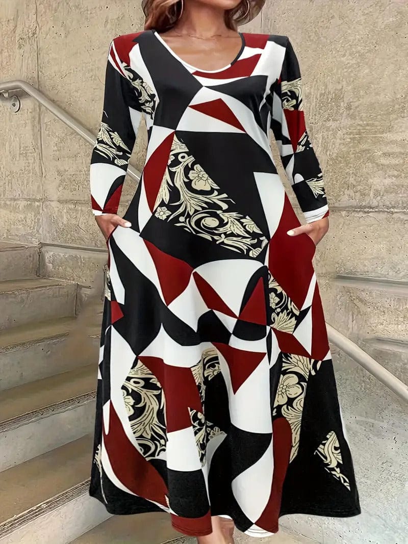 stylub Zara | Plus Size Longsleeve Dress with pockets