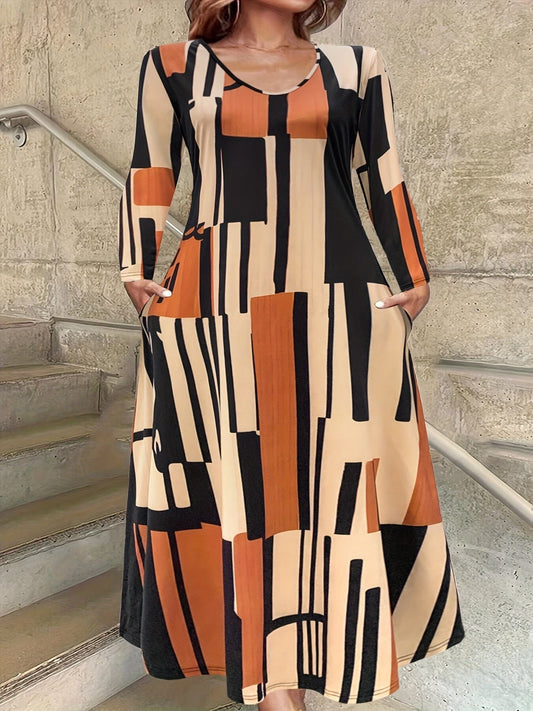 stylub Zara | Plus Size Longsleeve Dress with pockets