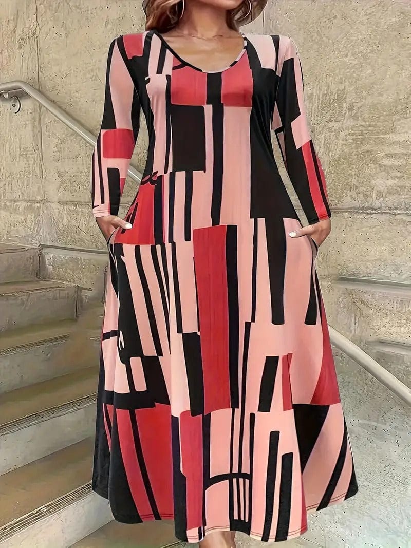 stylub Zara | Plus Size Longsleeve Dress with pockets