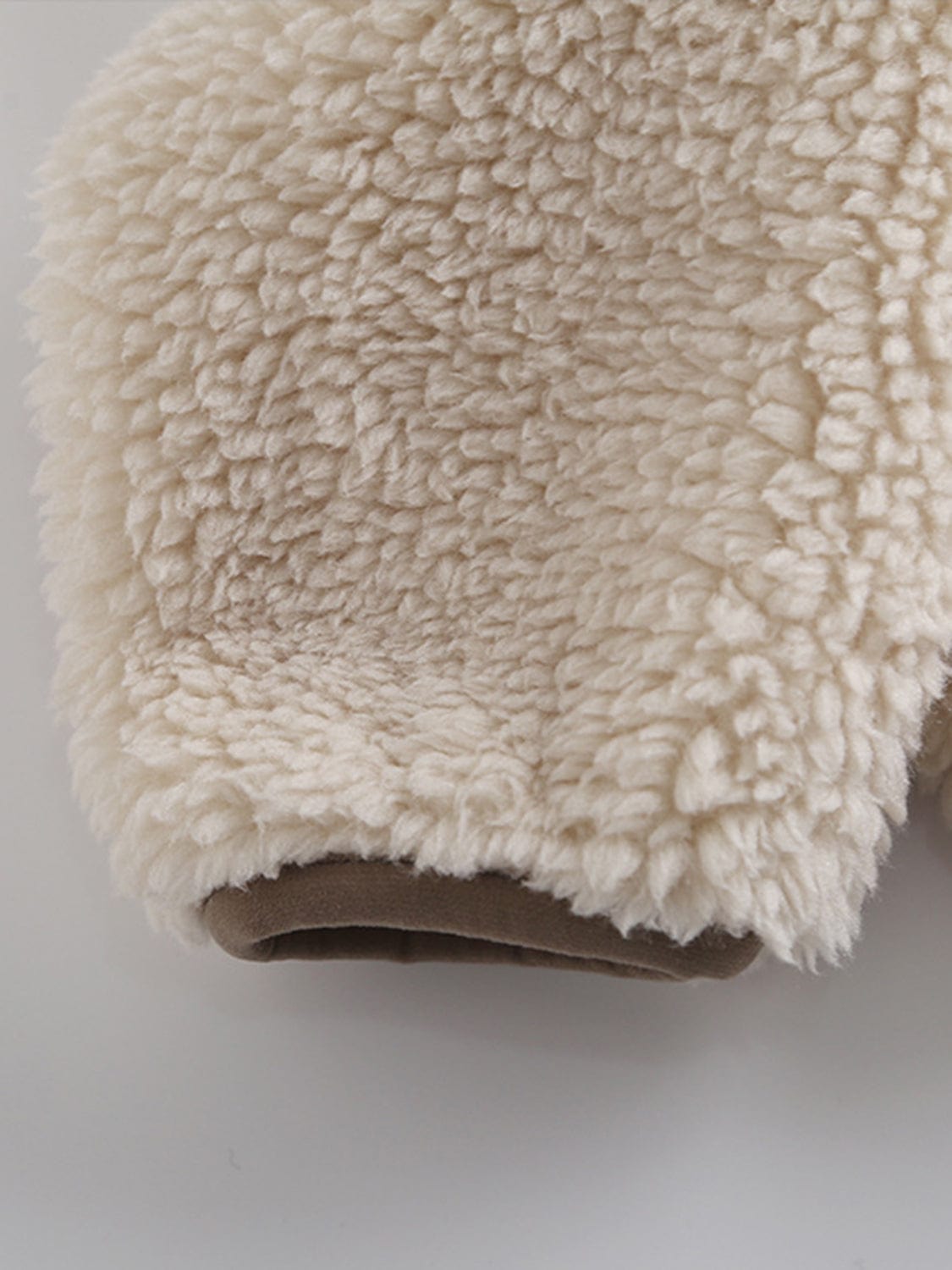 stylub Zip Up Long Sleeve Plush Jacket