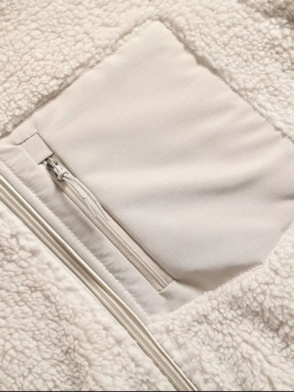 stylub Zip Up Long Sleeve Plush Jacket