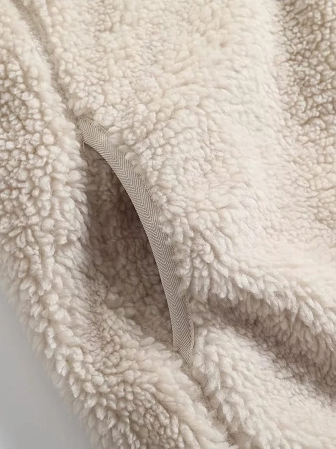 stylub Zip Up Long Sleeve Plush Jacket