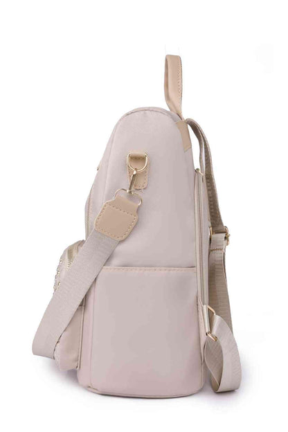 stylub Zipper Pocket Beaded Backpack