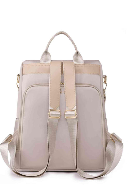 stylub Zipper Pocket Beaded Backpack