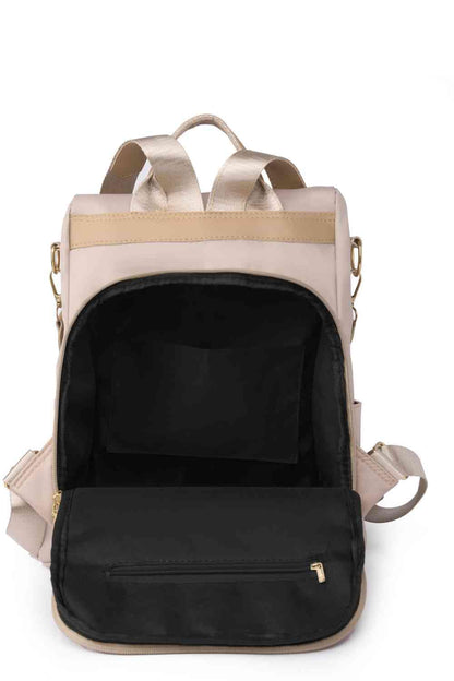 stylub Zipper Pocket Beaded Backpack
