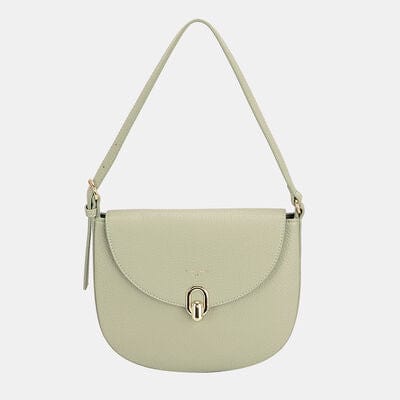Trendsi David Jones Metal Buckle Shoulder Bag