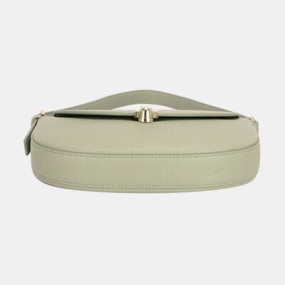 Trendsi David Jones Metal Buckle Shoulder Bag