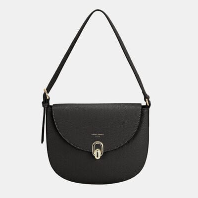 Trendsi David Jones Metal Buckle Shoulder Bag
